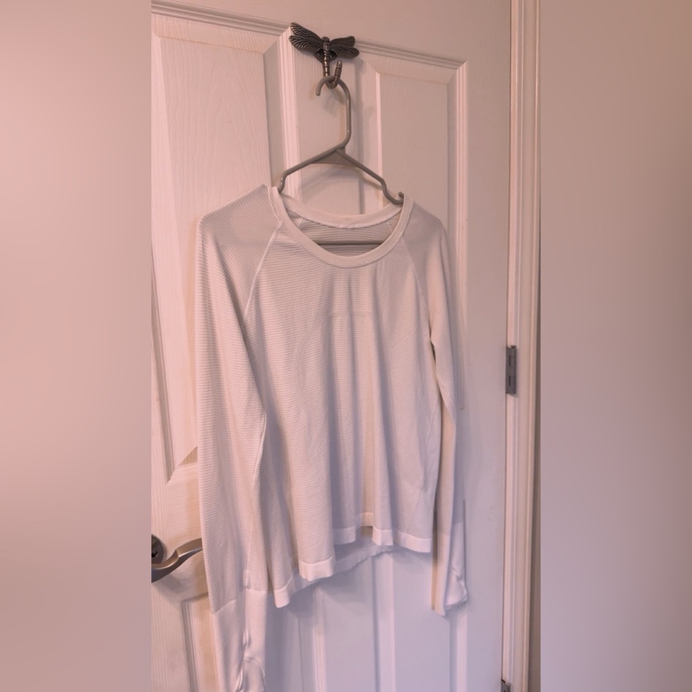 White Long Sleeve Swiftly Tech